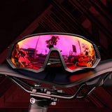 Fietsbril - Sportbril - UV400 - Inclusief 5 Verwisselbare Lenzen