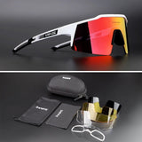 Fietsbril - Sportbril - Gepolariseerd - UV400 - 4 Verwisselbare Lenzen