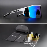 Fietsbril - Sportbril - Gepolariseerd - UV400 - 4 Verwisselbare Lenzen