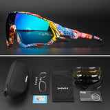 Fietsbril - Sportbril - UV400 - Inclusief 5 Verwisselbare Lenzen