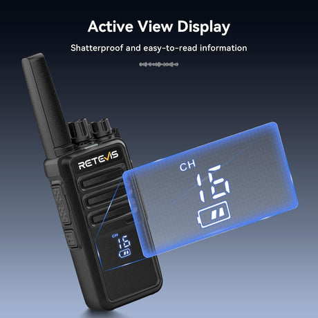 Retevis RT 668H Walkie Talkie Set (2 Stuks)