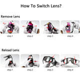 Fietsbril KE9022 - incl. 4 lenzen