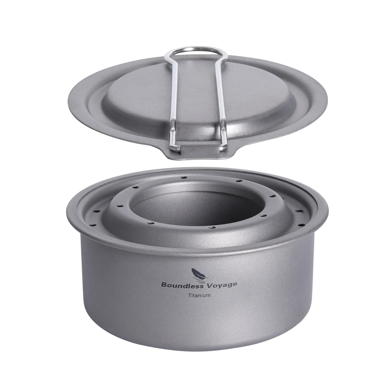 Titanium Hout- en Alcoholkachel