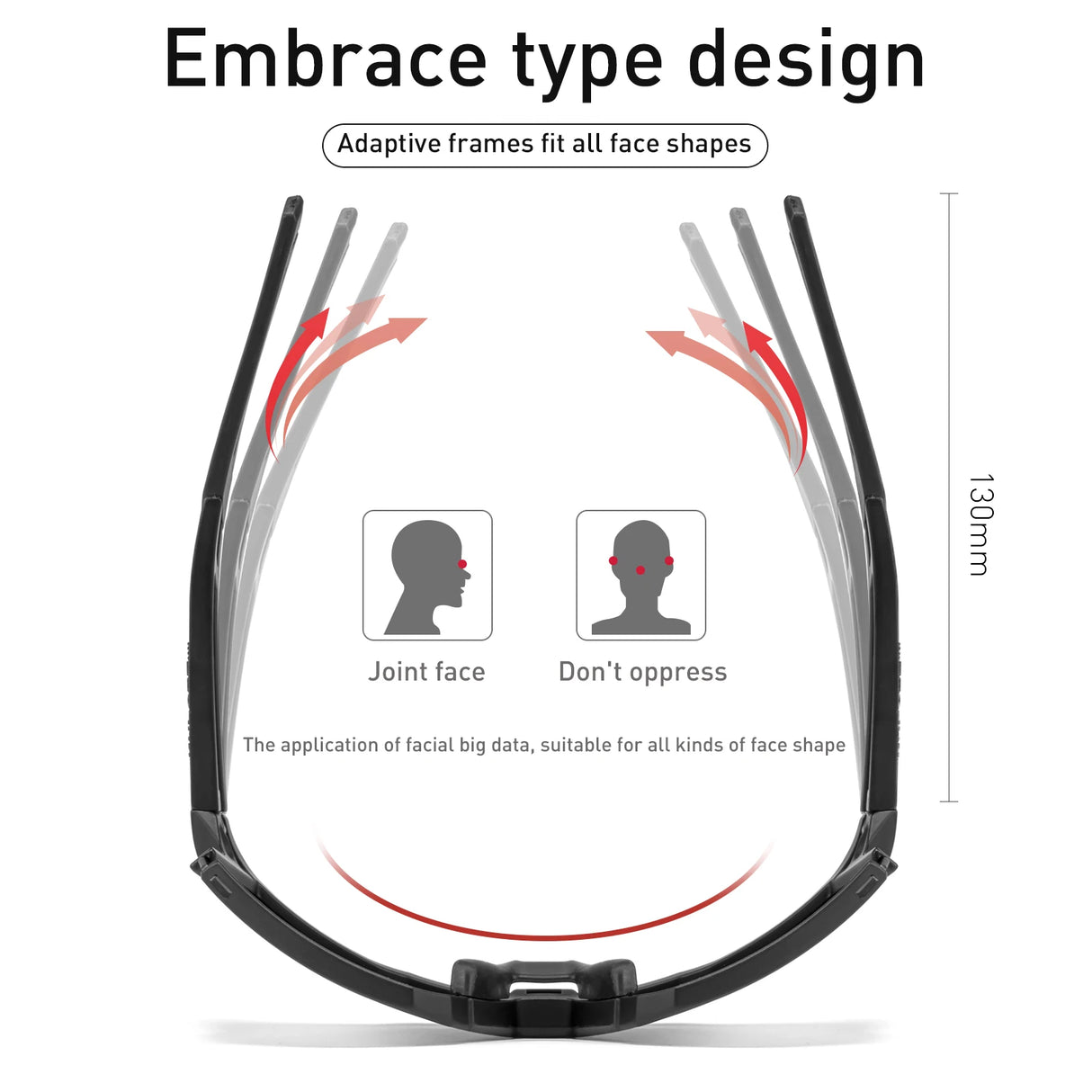 Fietsbril KE9022 - incl. 4 lenzen
