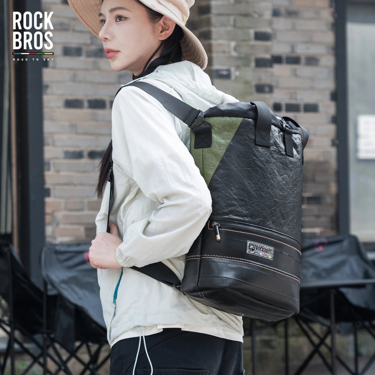 12L fiets bagagedrager-zadeltas met grote capaciteit en rugzakfunctie