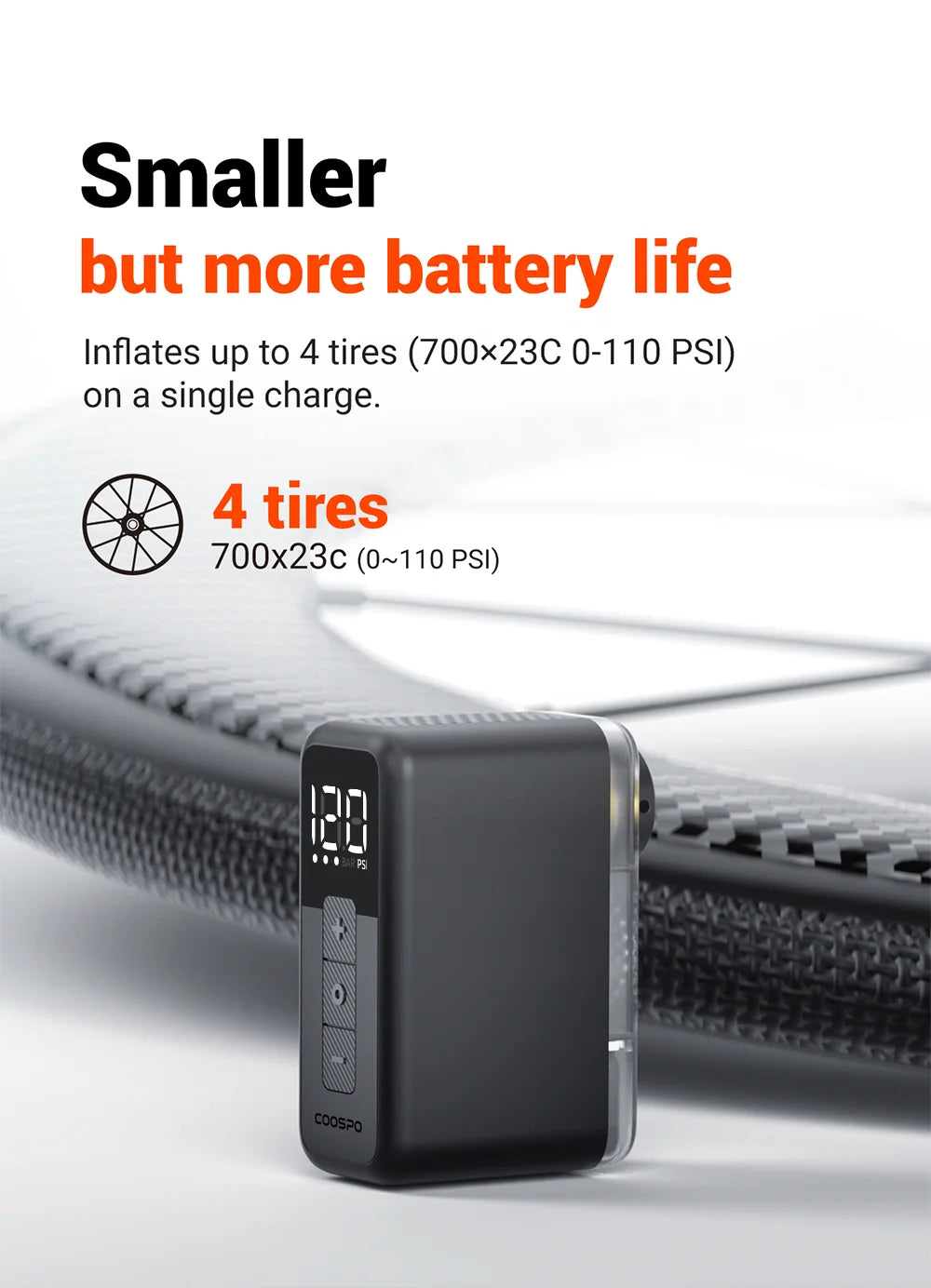 Mini Elektrische Fietspomp X1