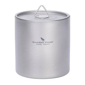 Titanium Dubbelwandige Stapelbare Mok - Pack Away