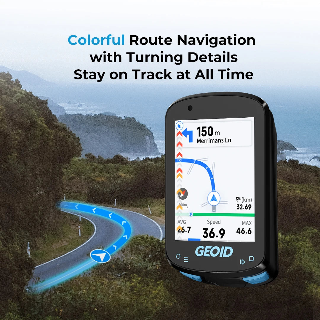 CC600 GPS Fietscomputer