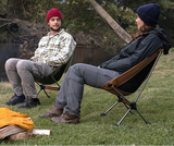 Draagbare ultralichte opvouwbare campingstoel met 7075 aluminium frame