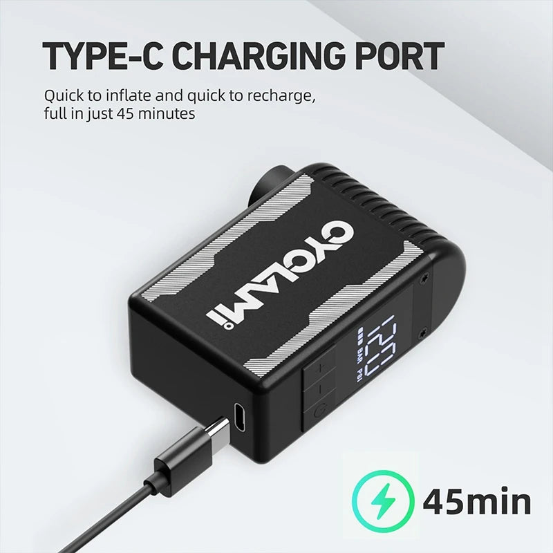 120 PSI Draagbare Elektrische Fietspomp