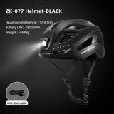 Fietshelm ZK-077 | Met Geïntegreerde Verlichting