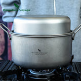 Titanium Kampeer Kookset