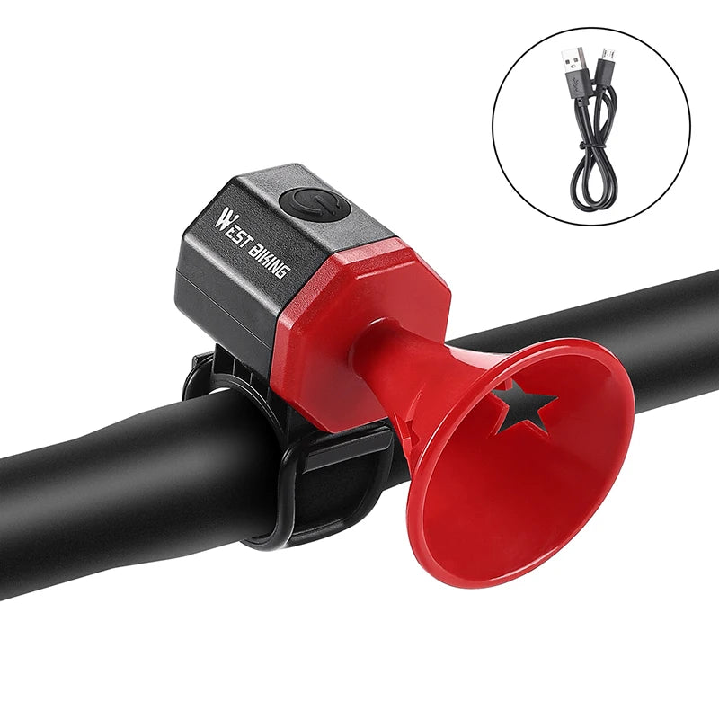 Elektrische Fietshoorn – 90dB USB Oplaadbaar - Pack Away