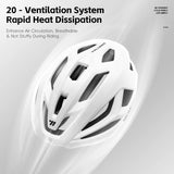 Fietshelm met Magnetische Bril