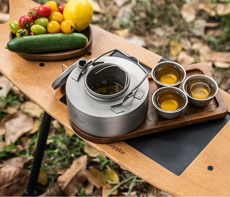 Titanium Teepot Met Filter - 700ml