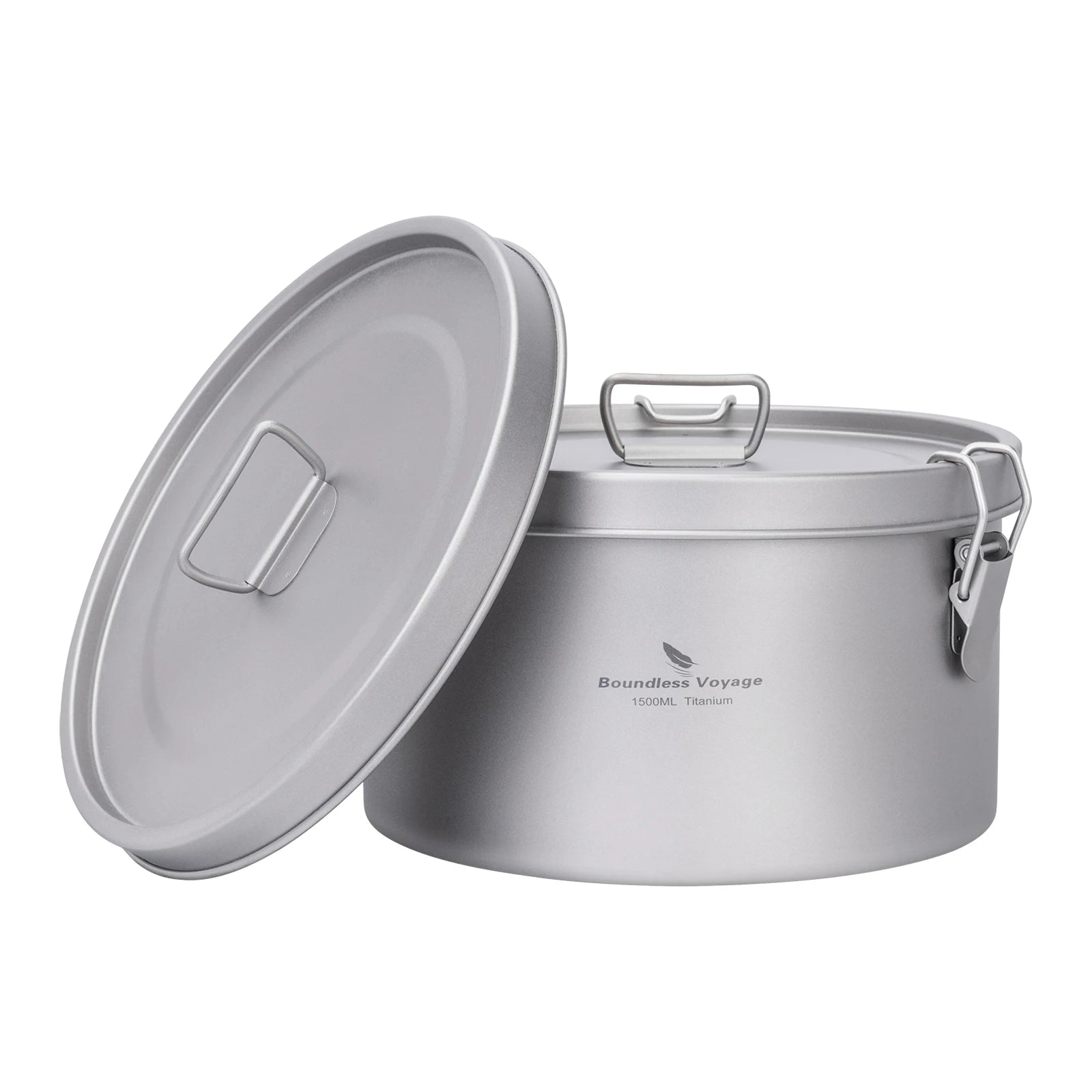 Titanium Dinner Box met 2 Deksels - Pack Away