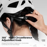 Fietshelm met Magnetische Bril