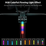Fietsachterlicht – Power Display, Intelligente Remsensor