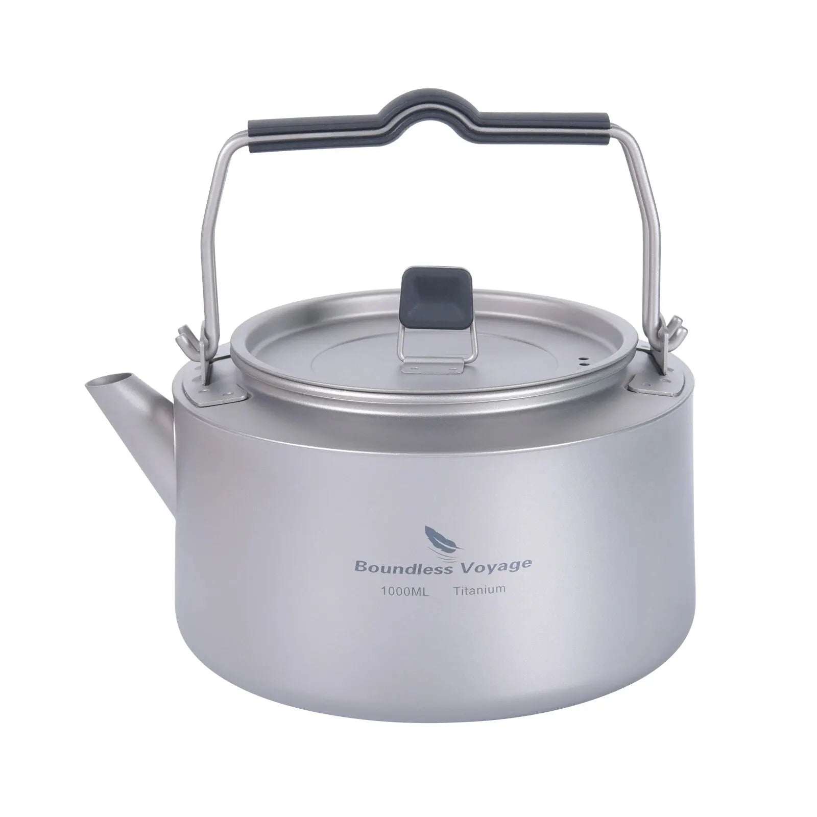 Titanium Theeketel – 700ml / 1.0L - Pack Away