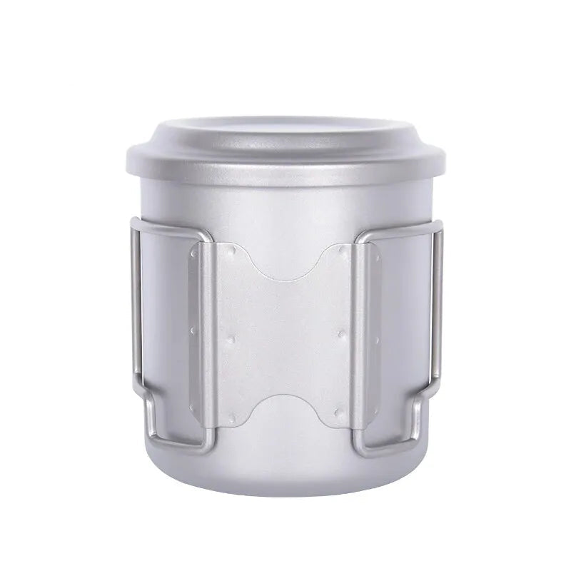 Titanium Kampeerbeker met Filter - 420ml