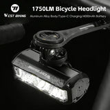 Fietslicht Hoge Helderheid - 900 & 1750 Lumen