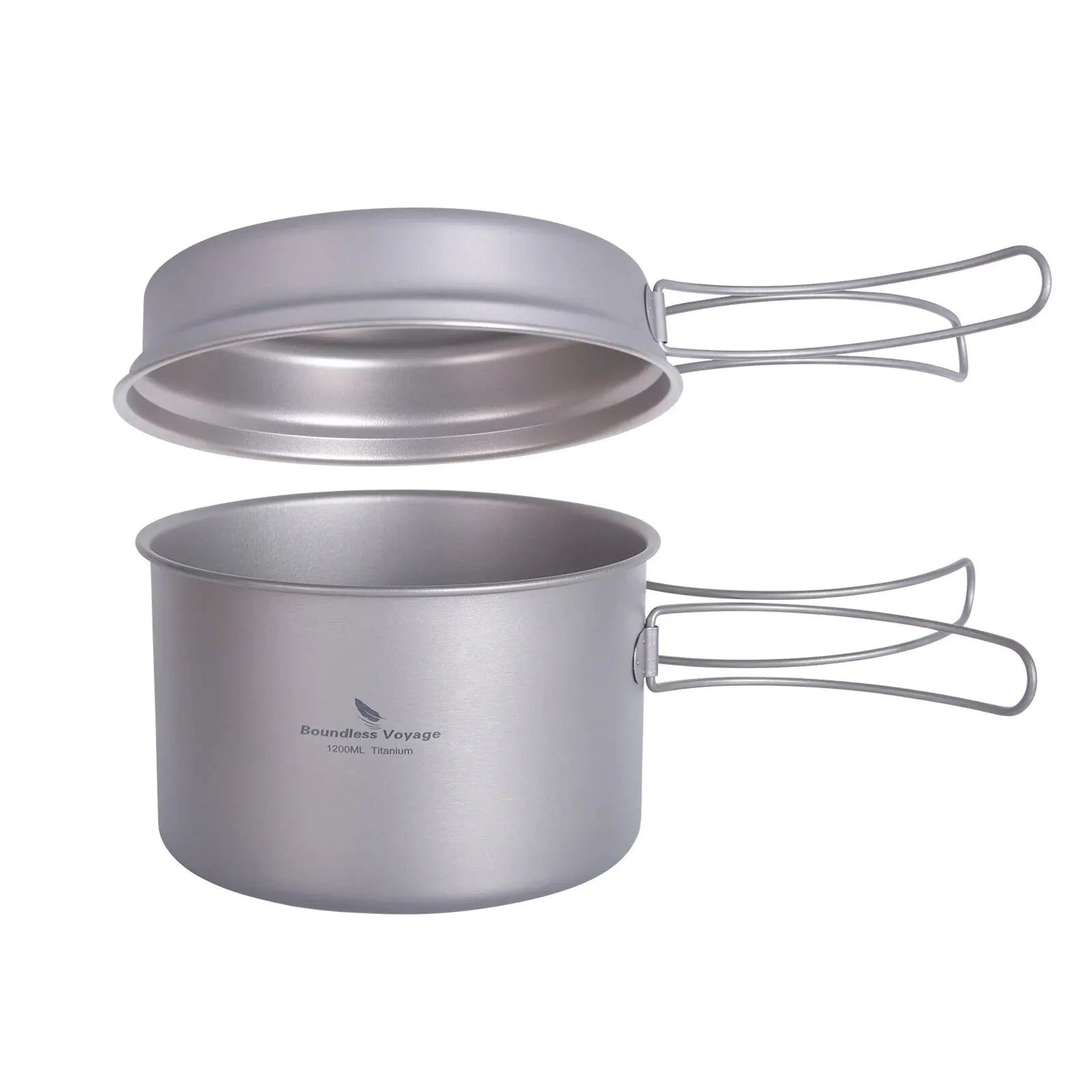 Titanium Pot- en Pannenset met Inklapbare Handvatten - Pack Away
