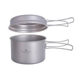 Titanium Pot- en Pannenset met Inklapbare Handvatten - Pack Away