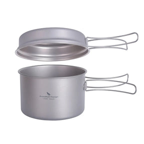 Titanium Pot- en Pannenset met Inklapbare Handvatten - Pack Away