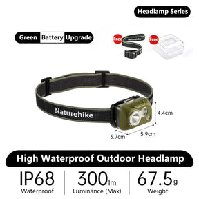 Waterdichte hoofdlamp voor buitengebruik - Pack Away