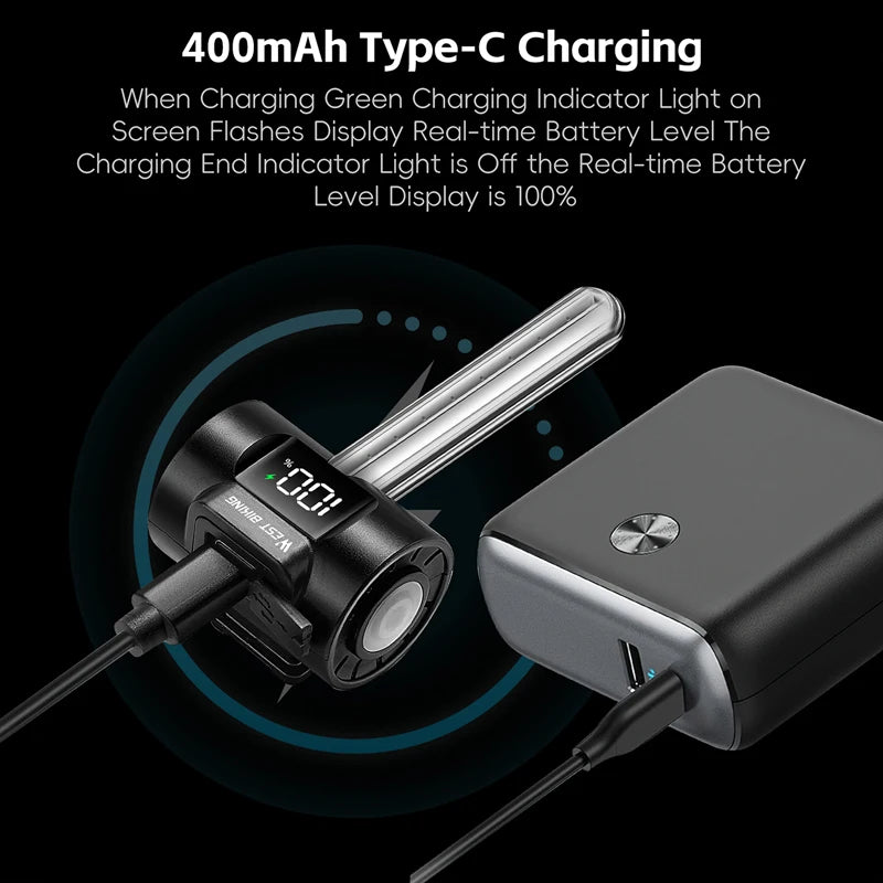 Fietsachterlicht – Power Display, Intelligente Remsensor