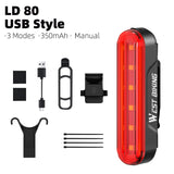 Fietsachterlicht Laser Remsensor