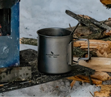 Titanium Cup met Deksel – 300ml & 420ml