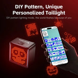 DIY Pixel Achterlicht – 1100mAh