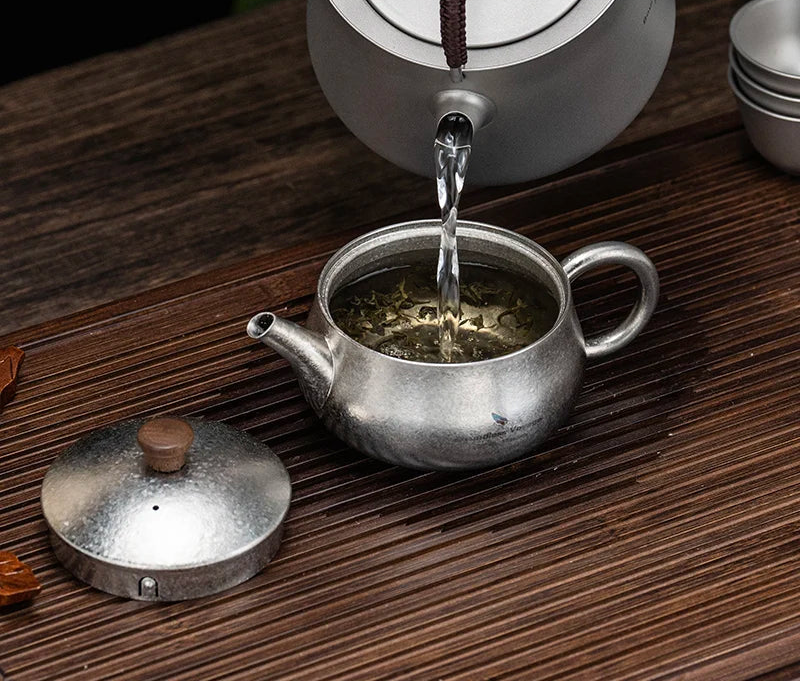 Titanium Theeketel – Chinese Xishi Stijl