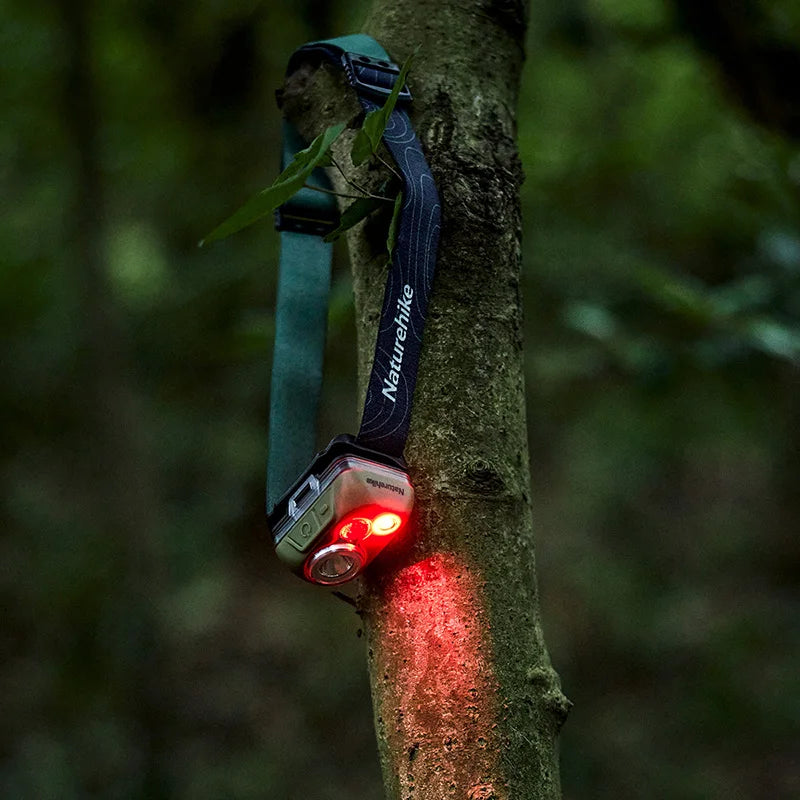Compact waterproof LED headlamp with 300-lumen brightness
