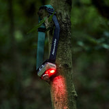 Compact waterproof LED headlamp with 300-lumen brightness