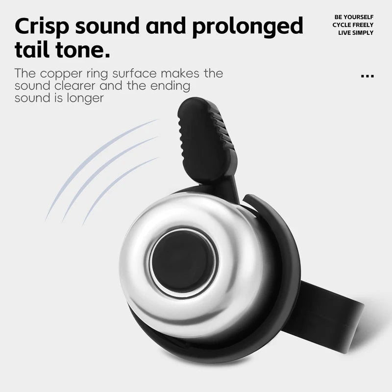 Retro Fietsbel - Aluminium