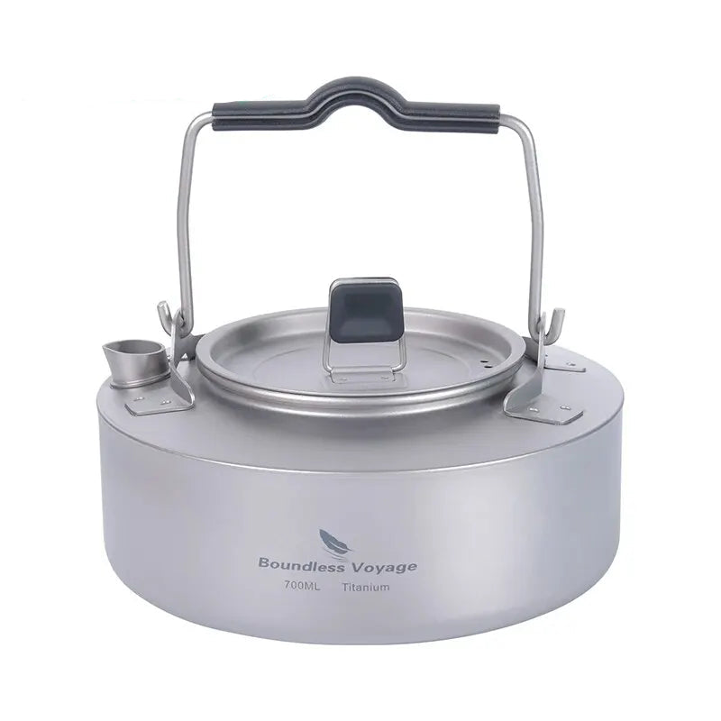 Titanium Theeketel – 700ml / 1.0L