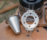 Titanium Pour-Over Koffie Set