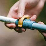 Ultralichte professionele wandelstok voor vrouwen met kurken handgreep en wolfraampunt