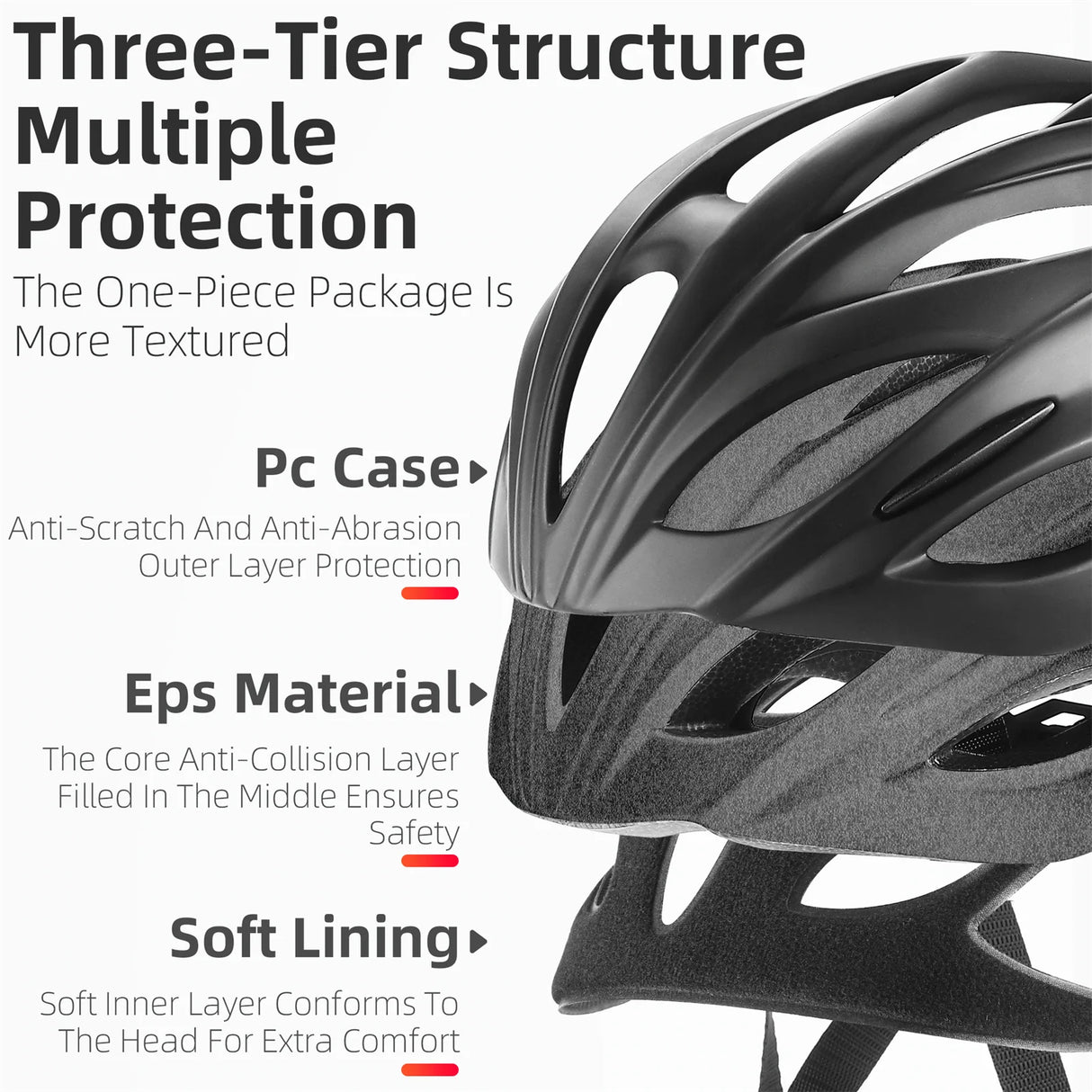 Ultralichte Racefietshelm