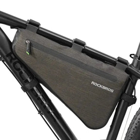 Fietsframetas met grote capaciteit voor MTB en racefiets, gemonteerd in het frame