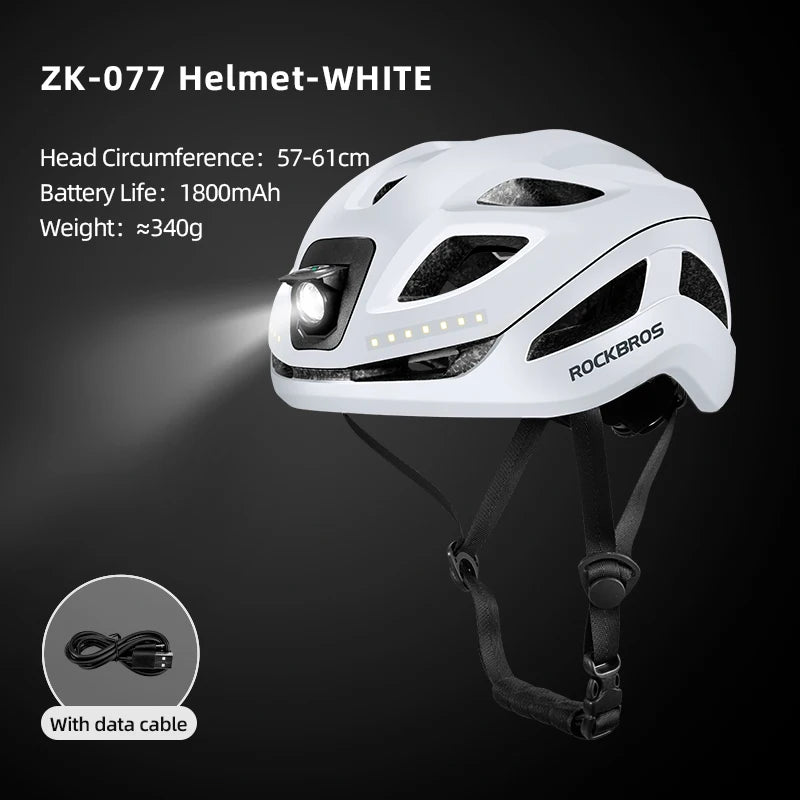 Fietshelm ZK-077 | Met Geïntegreerde Verlichting