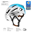 Fietshelm met Magnetische Bril - Pack Away