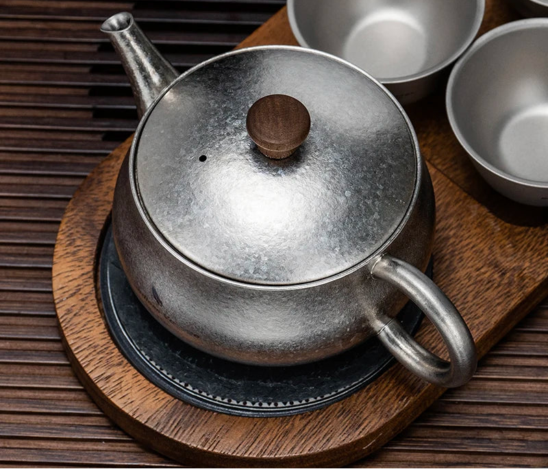 Titanium Theeketel – Chinese Xishi Stijl