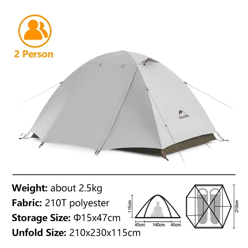 Cloud River Tent voor 2-3 Personen - Pack Away