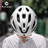 Fietshelm met Magnetische Bril