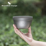 Titanium Dubbelwandige Kom