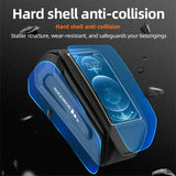 1,7L waterdichte fietsframetas voor de voorbuis, gemonteerd op de fietsbuis