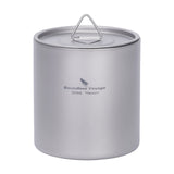 Titanium Dubbelwandige Stapelbare Mok